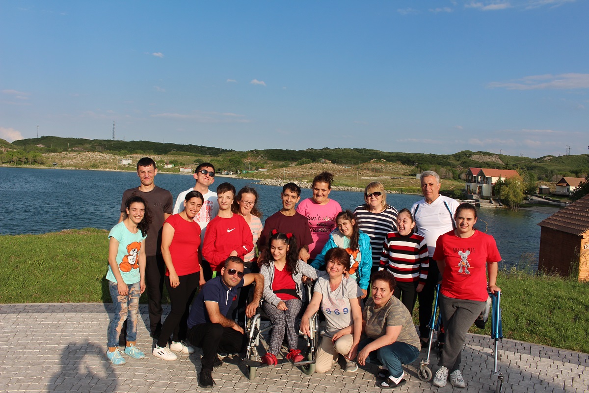 Group photo at Paros in Armenia